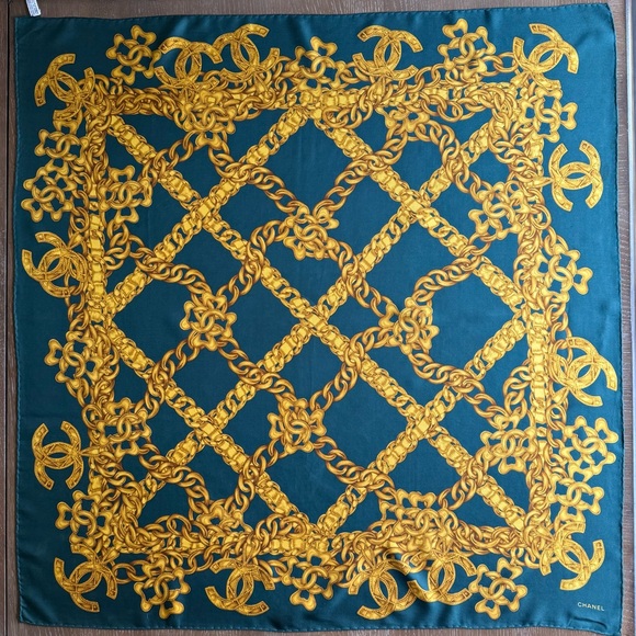 Authentic Chanel Scarf - Picture 1 of 10